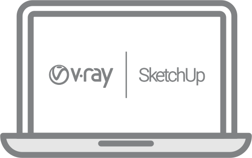 V-Ray for SketchUp Pro mokymo kursai